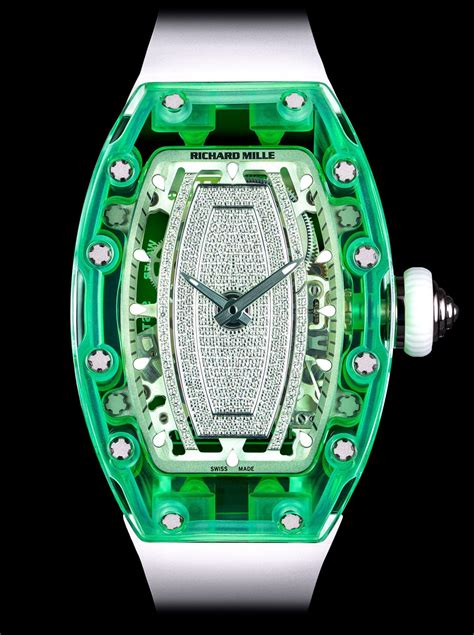 green richard mille|Richard Mille green sapphire.